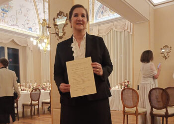 Doctora Irene Pérez Guerra reconocida por la Academia Arqueológica Italiana